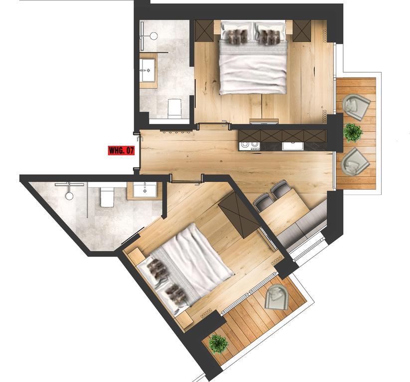 Amaris Apartments ايشجل الغرفة الصورة